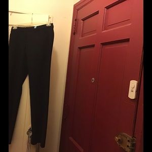 Black pants  polyester 63%, rayon 33%, Spandex 4%